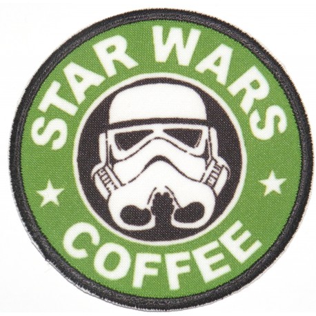 Patch textilo and embroidery KEEP CALM AND USE THE FORCE 7cm x 5cm