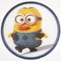 Embroidery and textile patch MINION BOB 7,4cm 
