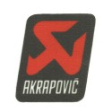 Textile patch AKRAPOVIC 5cm x 5,5cm