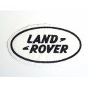 Patch embroidery LAND ROVER WHITE 9cm X 5cm