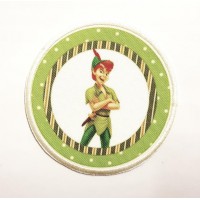 Textiles and embroidered patch 7.5 CM PETER PAN
