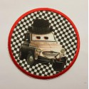 Embroidery and textile patch FIAT CARS 7.5cm