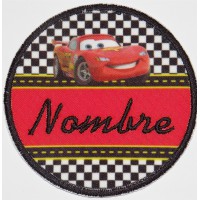 Embroidery patch PERSONALIZED CARS 15cm