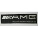 Parche bordado AMG 10cm x 2,5cm