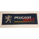 Embroidered patch PEUGEOT SPORT 28cm x 8,8cm