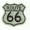 Parche bordado ROUTE 66 G. 25cm x 25cm