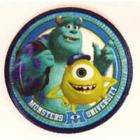 Embroidery and textile patch MONSTER UNIVERSITY 7,5cm