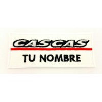 Embroidery patch PERSONALIZED GAS GAS 9.5cm x 4cm