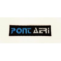 Embroidered patch PONT AERI 8cm x 2cm