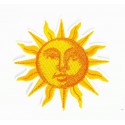 Embroidered patch SUN 7.5cm