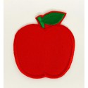 Embroidered patch APPLE 5.5cm x 6.5cm