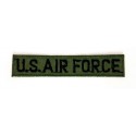 Parche bordado U.S. AIR FORCE 8cm X 1,5cm 