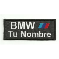 Embroidery patch PERSONALIZED BMW MOTORSPORT 15cm x 6cm