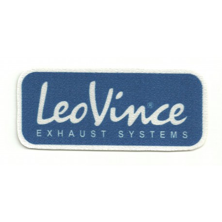 Textile patch LEO VINCE 10cm x 4cm