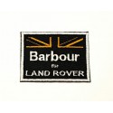 Embroidered patch LAND ROVER BARBOUR 6,5cm x 4,5cm