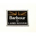 LAND ROVER BARBOUR embroidered patch 6.5cm x 4.5cm