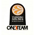 TURKISH AIRLINES AND ONE1TEAM PACK embroidered patch 9cm x 6.5cm