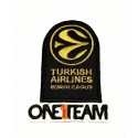 GOLDEN TURKISH AIRLINES AND ONE1TEAM PACK embroidered patch 9cm x 6.5cm