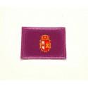 Patch embroidery and textile FLAG BURGOS 7CM X 5CM