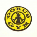 Parche bordado y textil GOKU'S GYM 7,5cm 