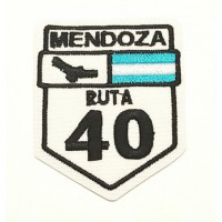  ROUTE 40 MENDOZA embroidered patch 5.5cm x 7cm