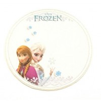 Embroidery Patch SNOW FROZEN 7,4cm 