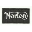 Patch embroidery NORTON 7,5cm x 4cm