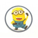 Embroidery and textile Patch HAIR MINION 7,4cm 