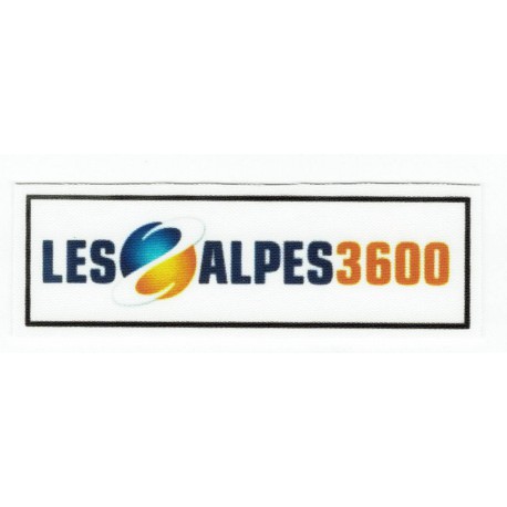 textile patch LES ALPES 3600 9CM X 3CM