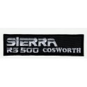 Parche bordado SIERRA RS 500 COSWORTH 10CM X 2,5CM