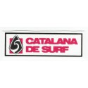 Textile patch CATALANA FEDERATION OF SURF 9cm x 3cm