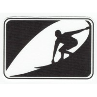Parche textil OLA SURF 8cm x 5,5cm