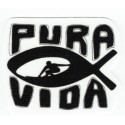 PURA VIDA textile patch 6cm x 5cm