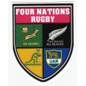  Textile patch FOUR NATIONS RUGBY 7cm x 9cm