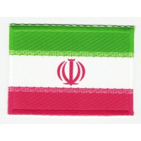 Parche bordado y textil IRAN 7CM x 5CM