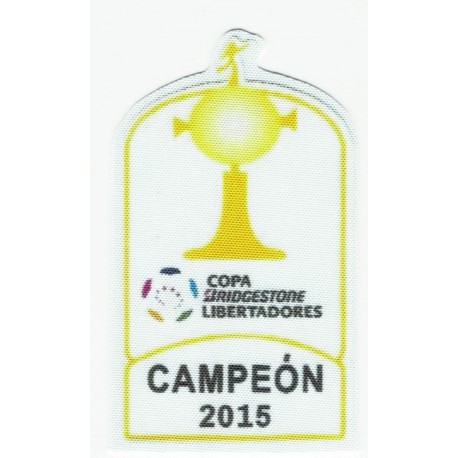 COPA LIBERTADORES CAMPEON 2015 5cm x 8,5cm