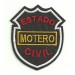 Embroidery Patch ESTADO CIVIL MOTERO 8cm x 6,5cm