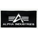 ALPHA INDUSTRIES embroidered patch 10 cm x 4.5 cm