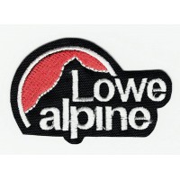  BLACK LOWE ALPINE Embroidered patch 6cm x 4cm