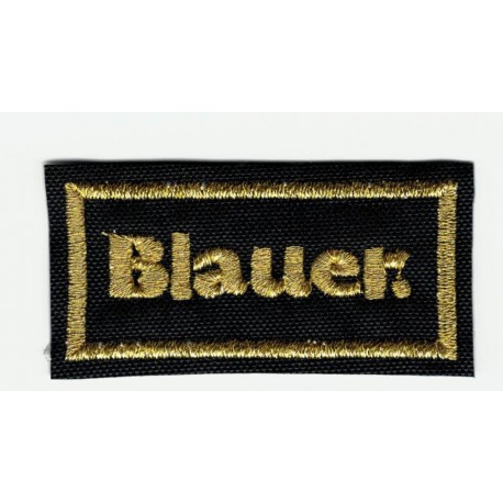 Patch embroidery BLAUER 3.3cm x 4cm