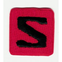 Embroidered patch LOGO RED SOLOMON 2,8cm x 2,8cm