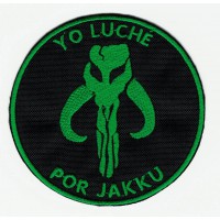 I FIGHT FOR JAKKU embroidered patch 7.5cm