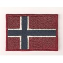 Patch embroidery FLAG NORWAY 2.2CM x 1,7CM
