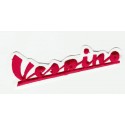 VESPINO RED embroidered patch 8.5cm x 2.5cm
