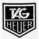 TAG HEUER B/N embroidered patch 8cm x 8cm