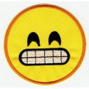 EMOTICON 6 embroidered patch 7,5cm 