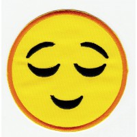 EMOTICON 11 embroidered patch 7,5cm 