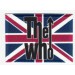 Embroidery patch and textile THE WHO 7cm x 5cm