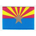 Patch embroidery and textile FLAG ARIZONA 7CM x 5CM