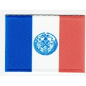 Patch embroidery and textile FLAG NEW YORK 4CM x 3CM
